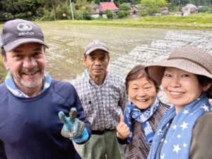 家族みんなの力を合わせて今年も無事に田植え完了