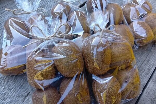 自然農のキウイ、明日のマルシェに登場♪